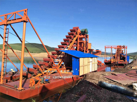 淘金船 俄羅斯工作現場 2